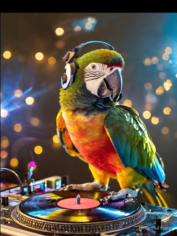 DJ Parrot by Praphul Garg