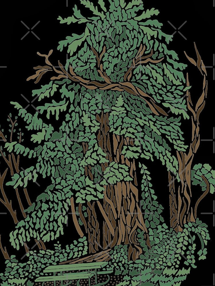 Through the Trees by Esjaybee