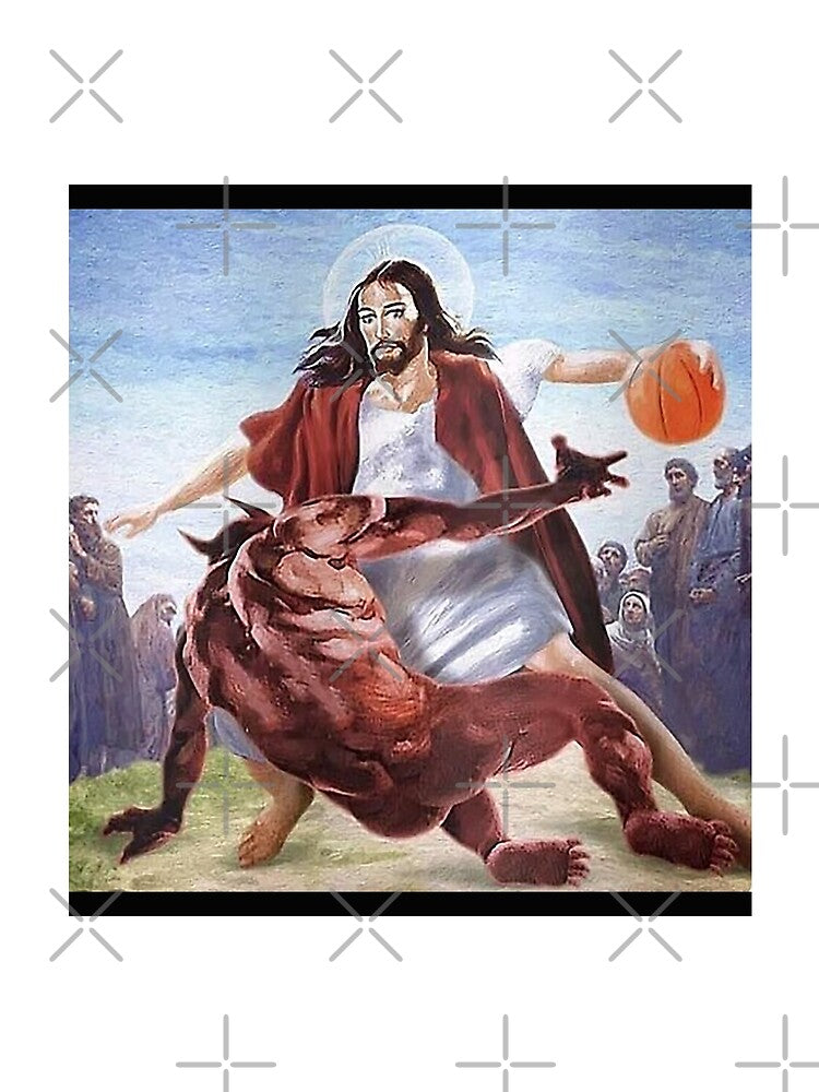 Jesus Basketball by Mengarda