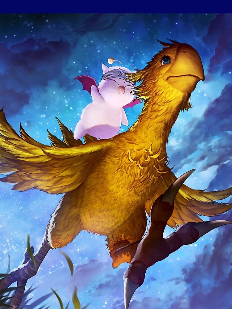 Chocobo & Mogry by FantasyLight