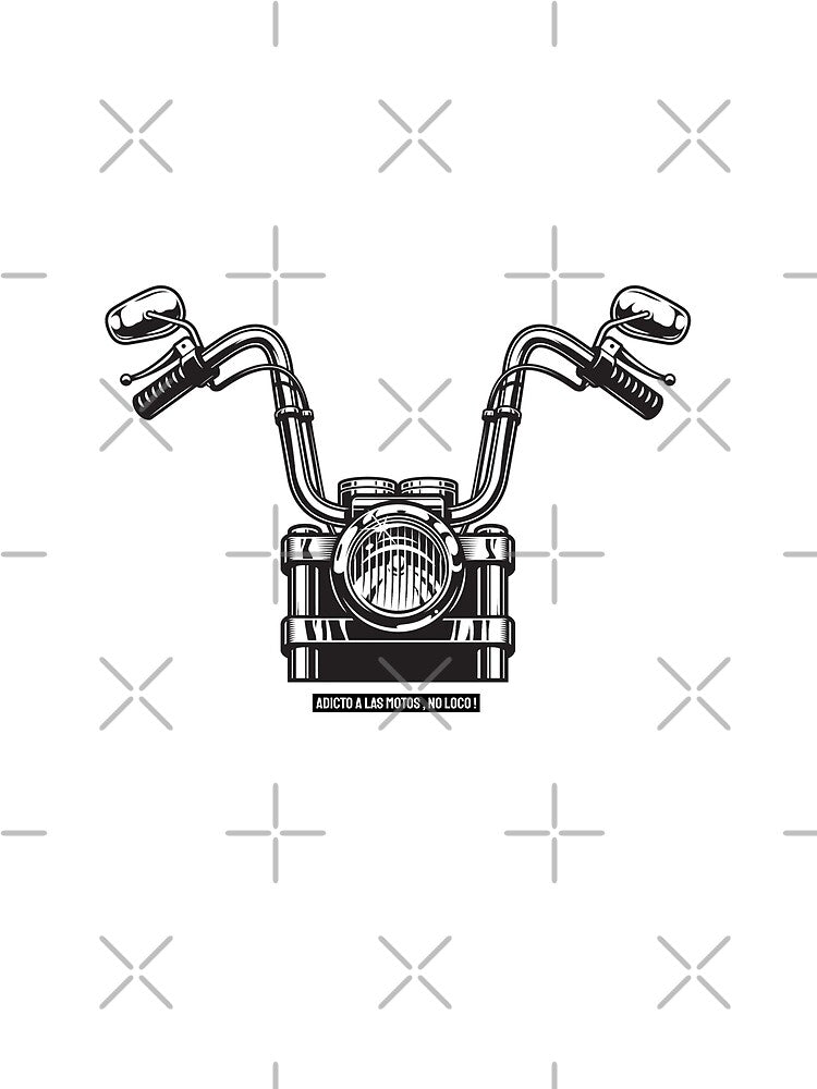 High handlebars for a chopper motorcycle by Custom-Legends