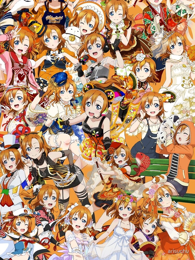honoka everywhere by arisuchu