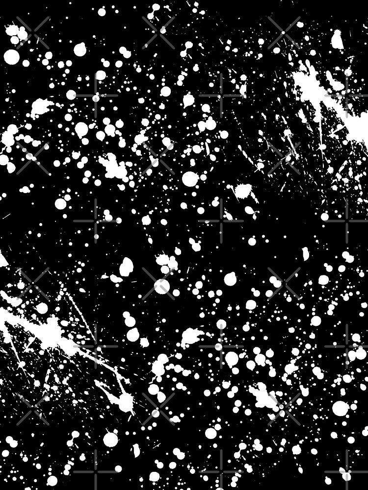 White Paint Splatter by starrylite