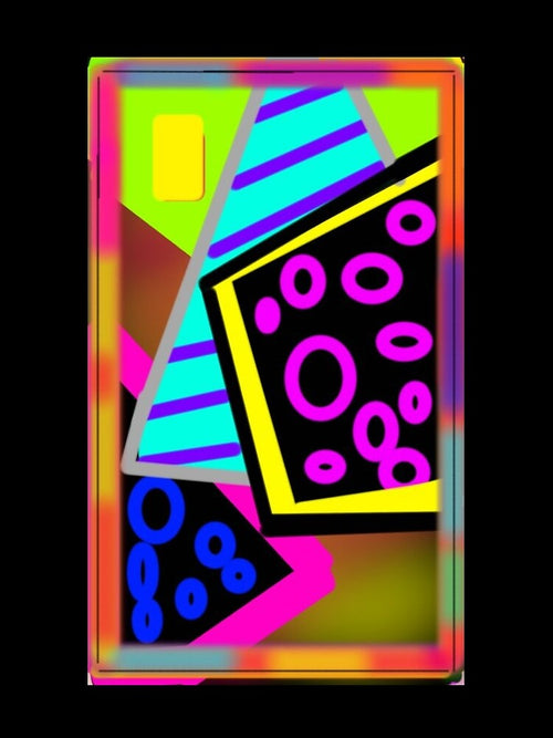 80s funky design by neonmoonwaves