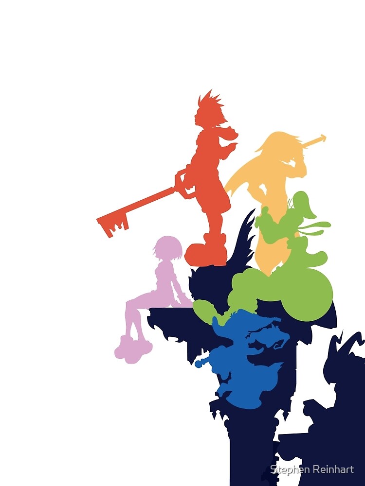 Kingdom Hearts Stylized Cover Art by Stephen Reinhart