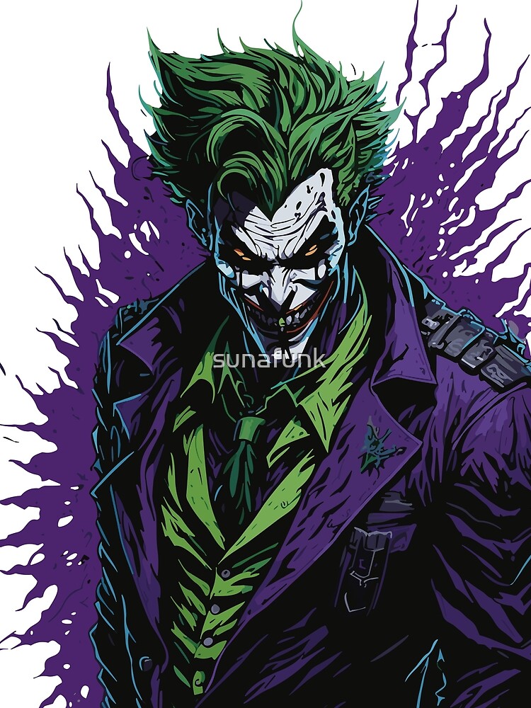 Joker: The Face of Evil by sunafunk