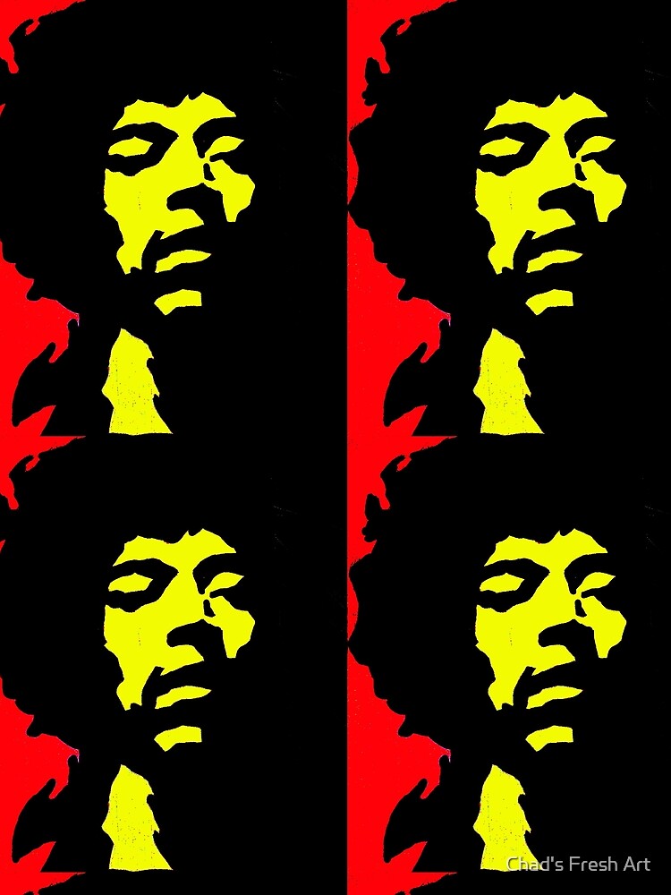 Jimi by Chad's Fresh Art