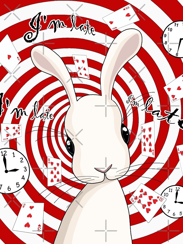 White rabbit in Wonderland by ValentinaHramov