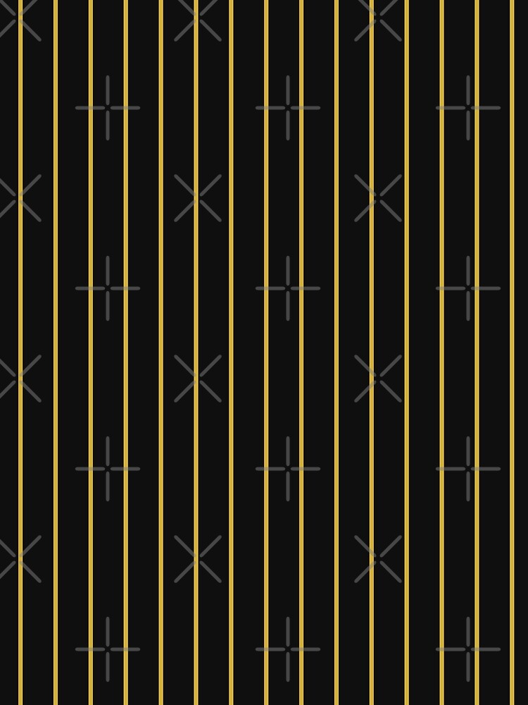 Pinstriped Black And Gold Pattern by pattern-archive