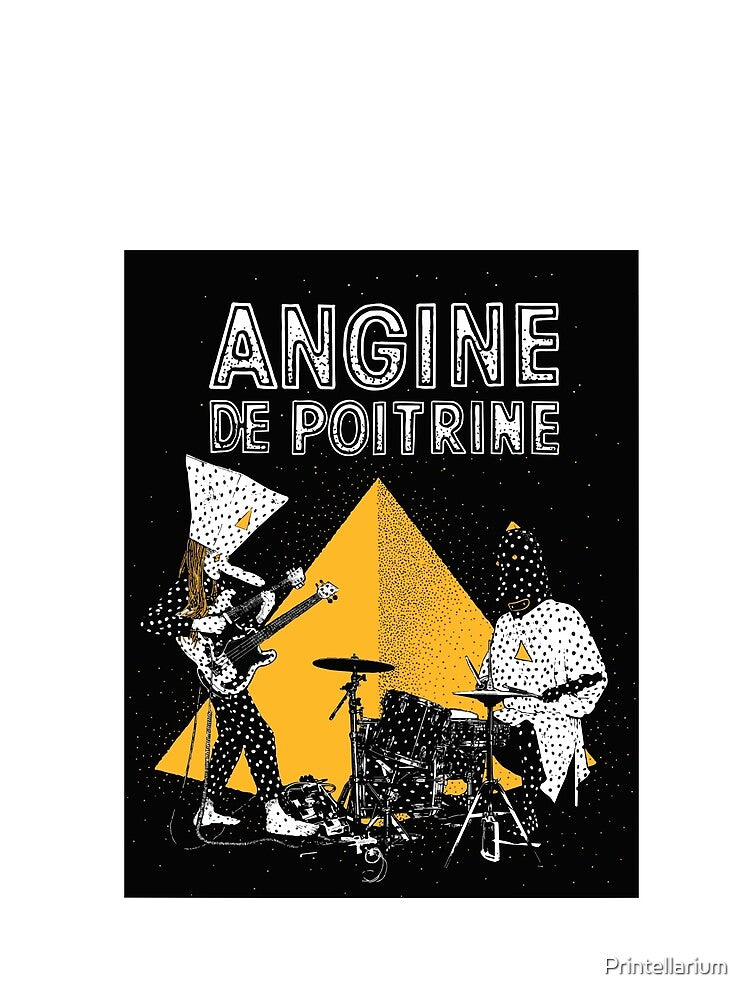 angine de poitrine by Printellarium