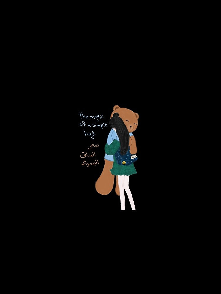 the magic of a simple hug by DREAMYARTSOUL