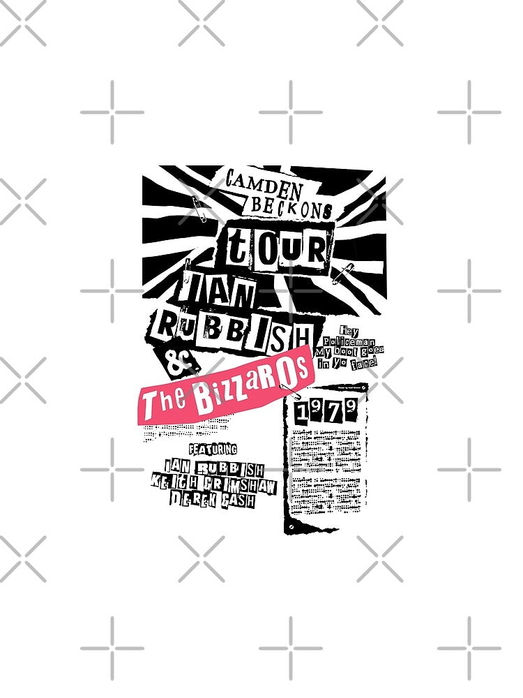 Snl Ian Rubbish &Amp; The Bizzaros P-A-R-O-D-Y Tour Slim Fit by ZAVDBT