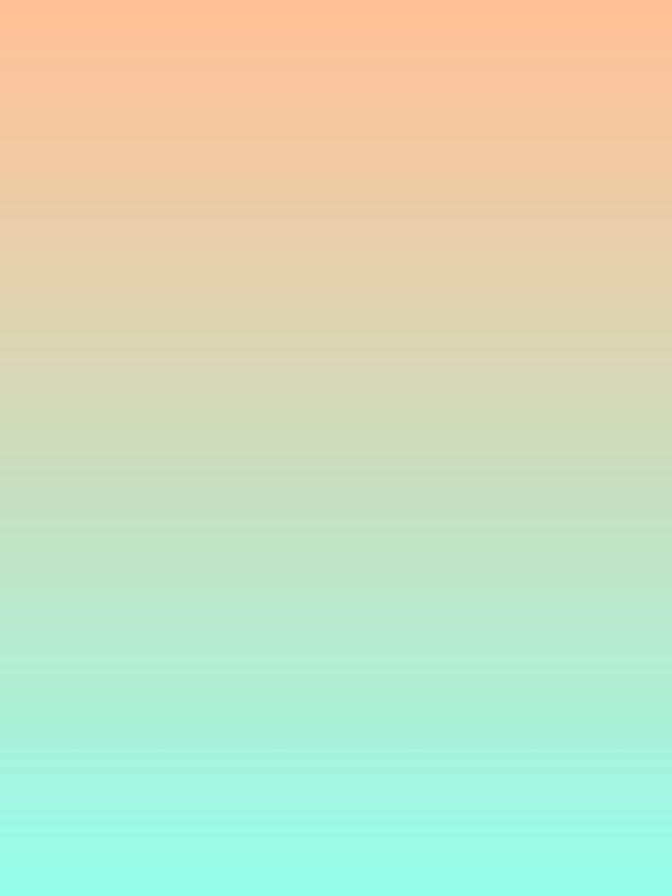 Cool Peach and Teal Blue Gradient by Kodexstore