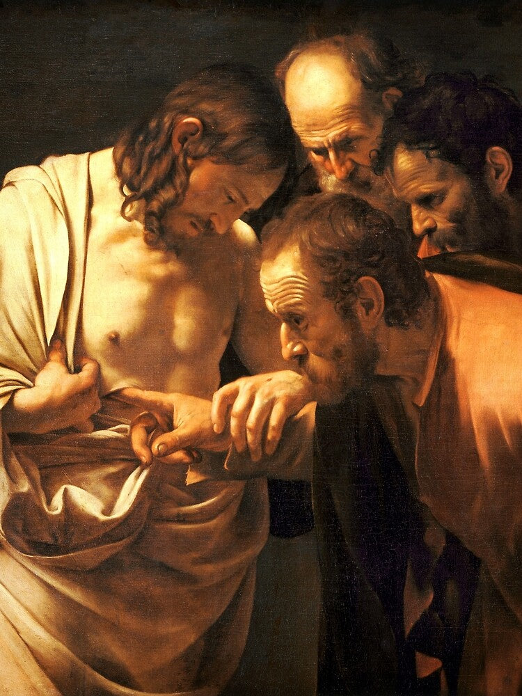 Caravaggio - The Incredulity of Saint Thomas - BigArt by BigArt