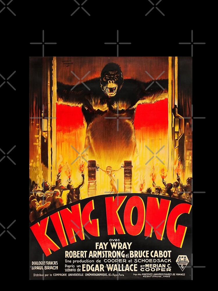 Vintage King Kong Movie Poster by vintagerepros
