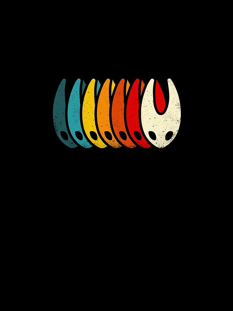 Vintage Hornet -  Silksong Hollow Knight - Vintage Stripes by therocketman