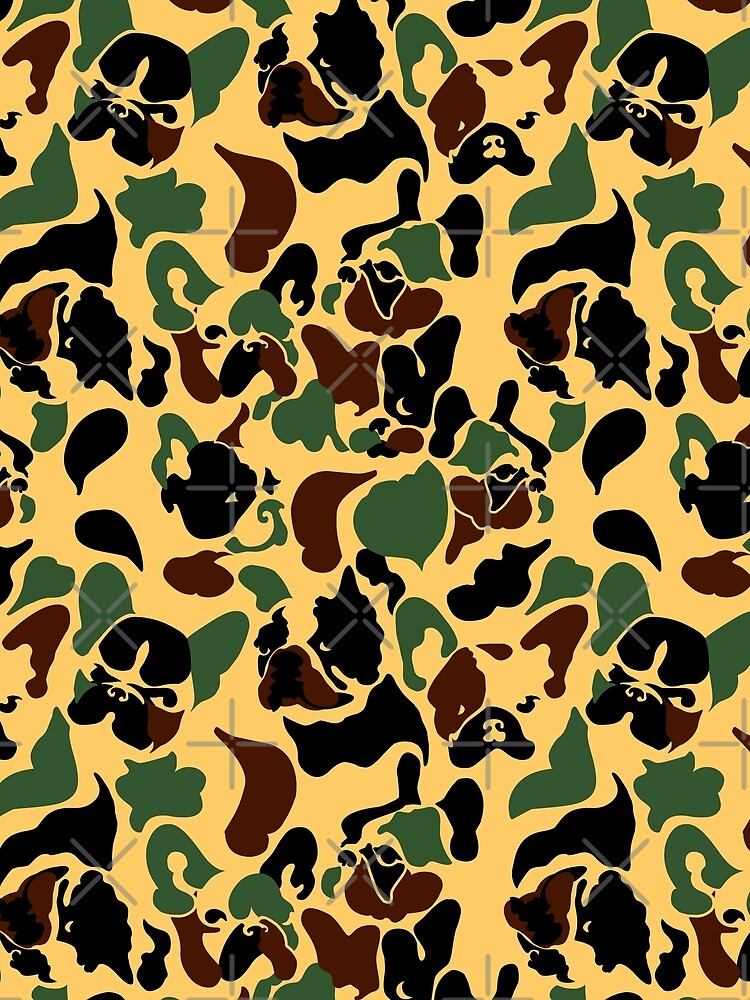 Frenchie Camouflage by Huebucket