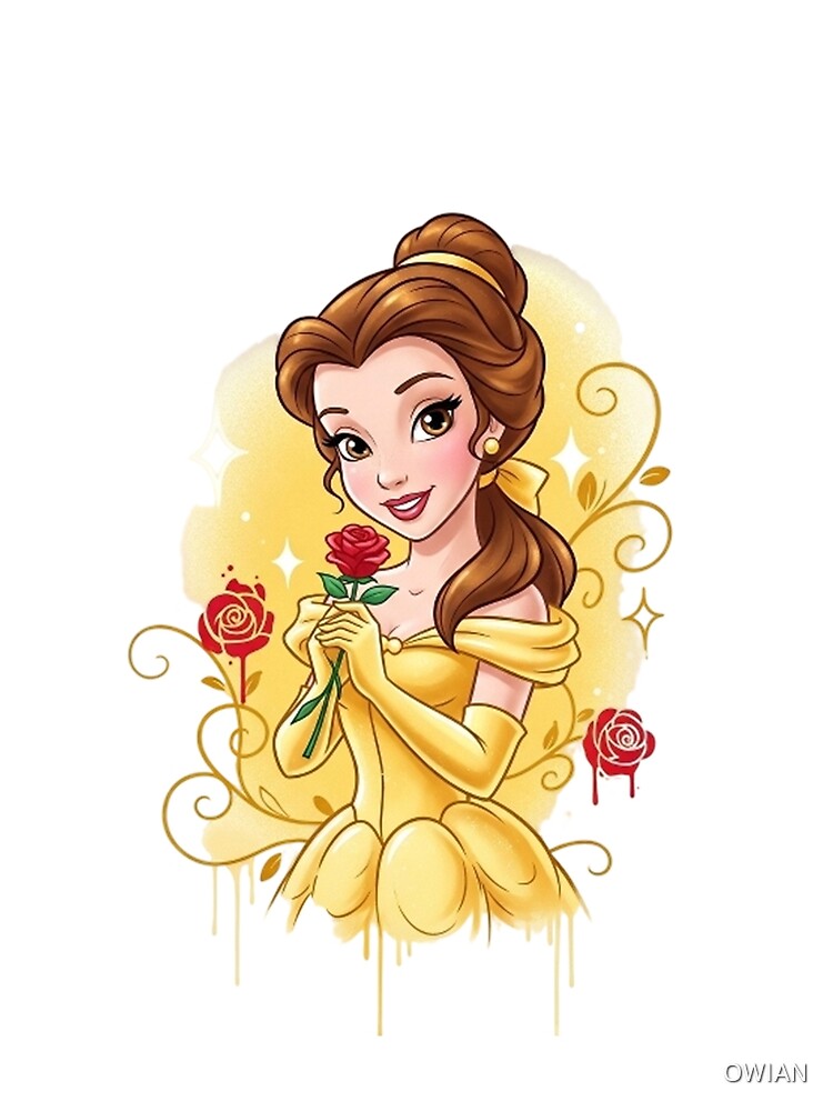 Belle – Elegant Princess Storybook Art by OWIAN