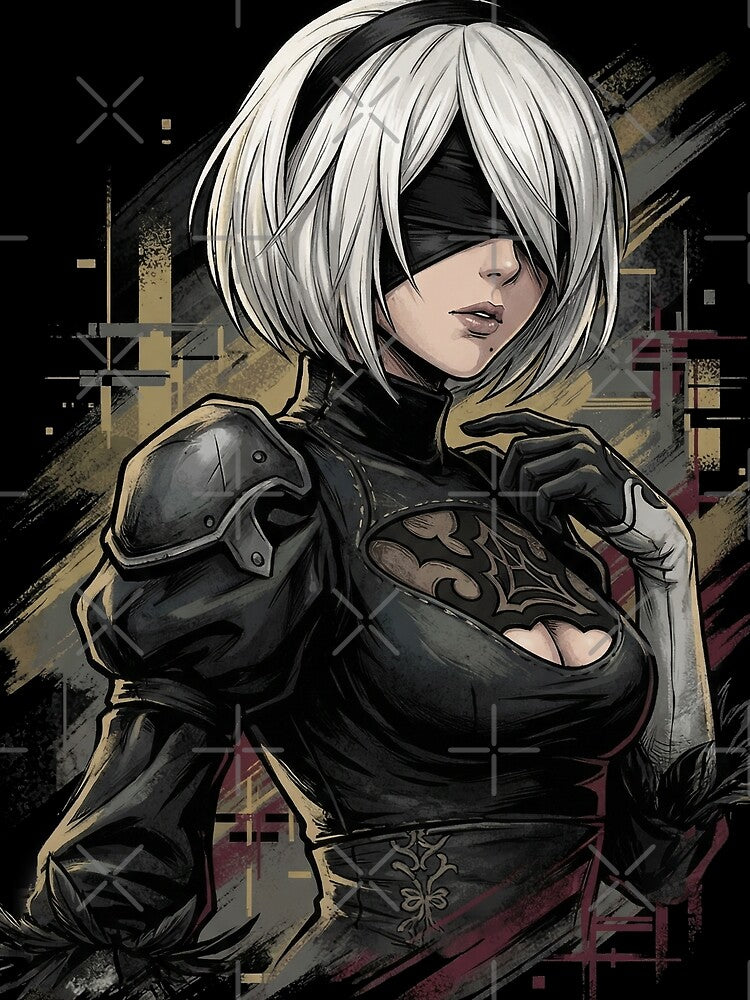 Nier Automata 2B Design Shirt | Self-Destruct Glory to Mankind Tee Gift by Senpaiwaves