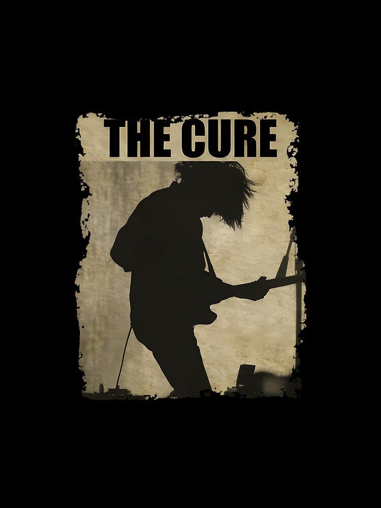 The Cure - Retro Blackwhite by RichardStrickl