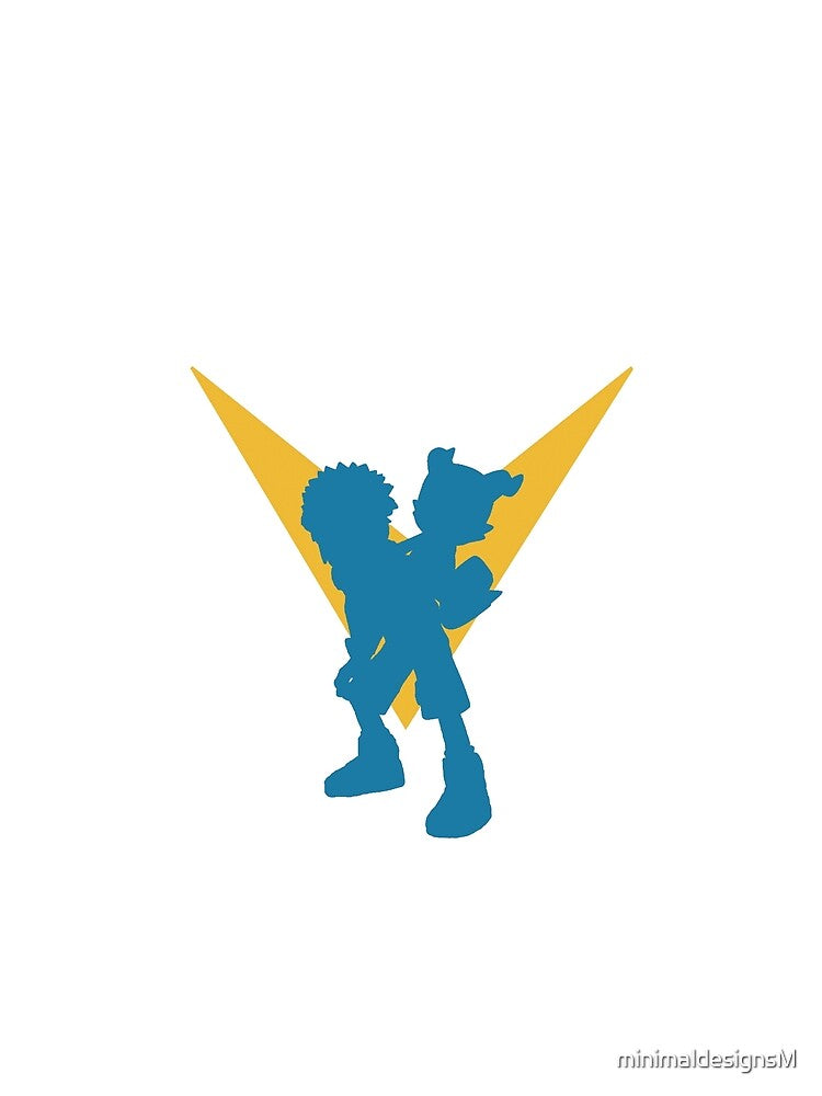 Digimon Davis Veemon Simple by minimaldesignsM