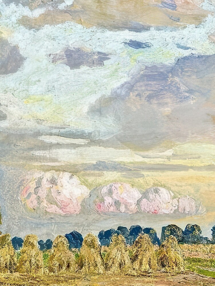 Emile Claus Sheaves And The Evening Clouds by Aruomuk