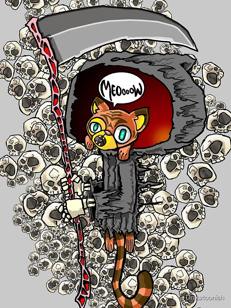 Reaper Kitty by Drawtoonish