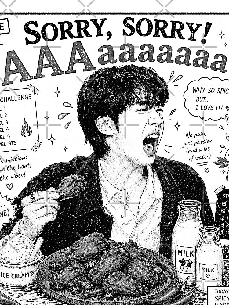 Sorry sorry..... AAAAAAAAA | JIN 진 (BTS) by Eldavilora