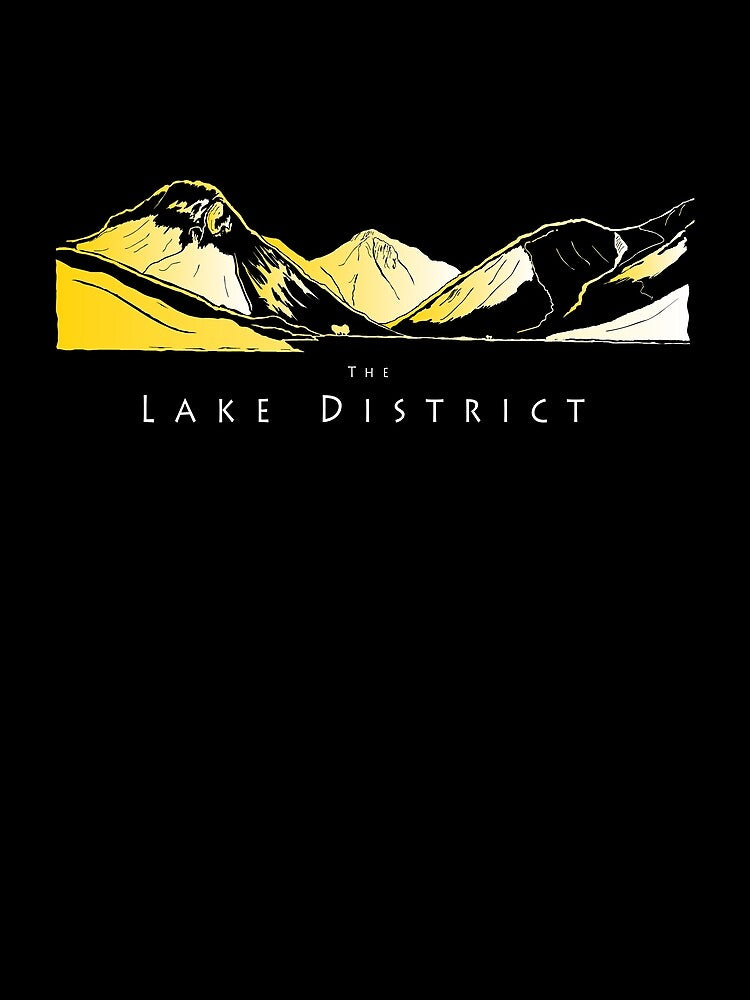 Lake District Tee by Zingy Lemonade