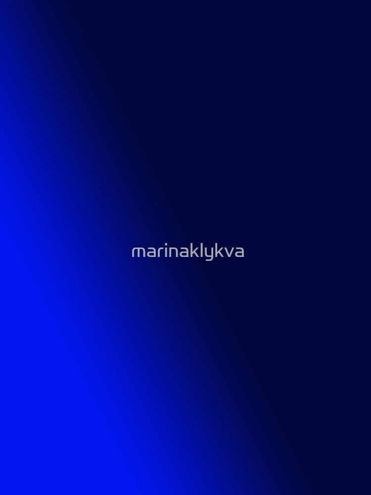 Ombre blue indigo by marinaklykva