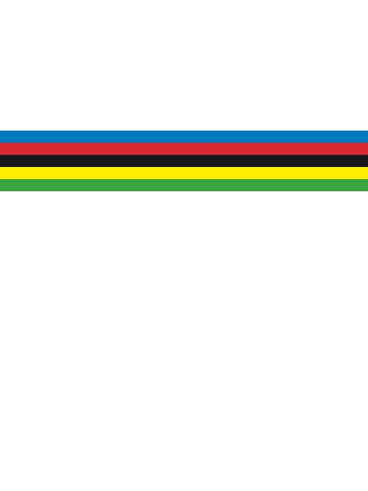 World Champion Stripes – Vintage Cycling-Inspired Graphic Design by collectees1
