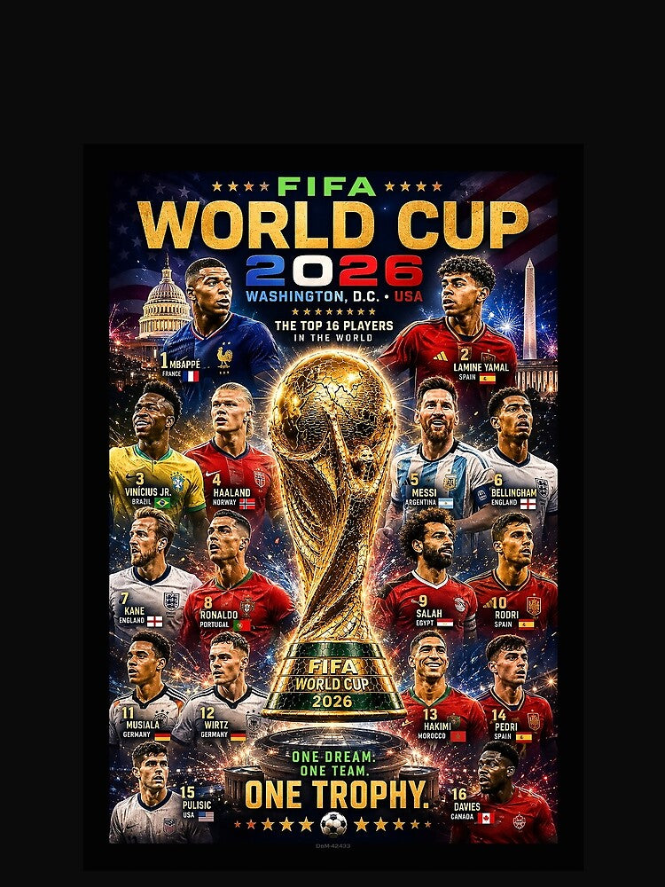 THE U.S.A. TEAM - 2026 WORLD CUP by DBM Photo Art 1