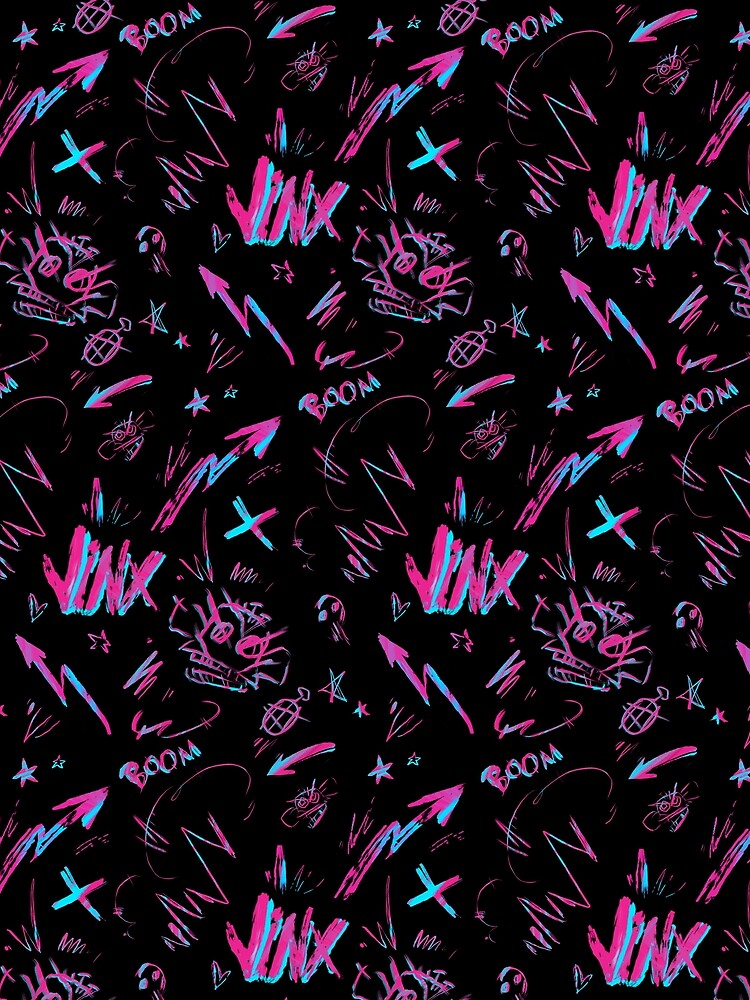Jinx Graffiti by leahdrawz