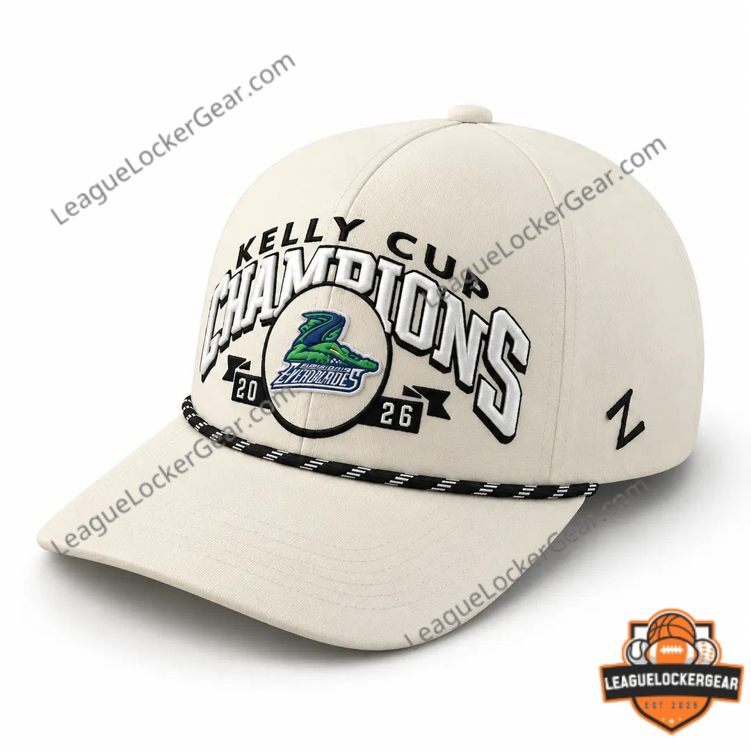 Florida Everblades Kelly Cup Champions 2026 Cap