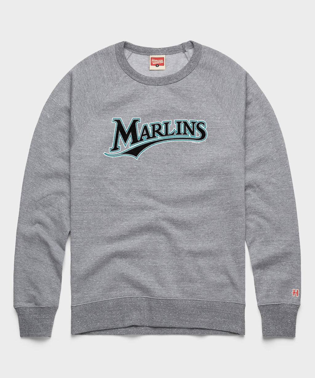 Florida Marlins Jersey Logo '93 Crewneck