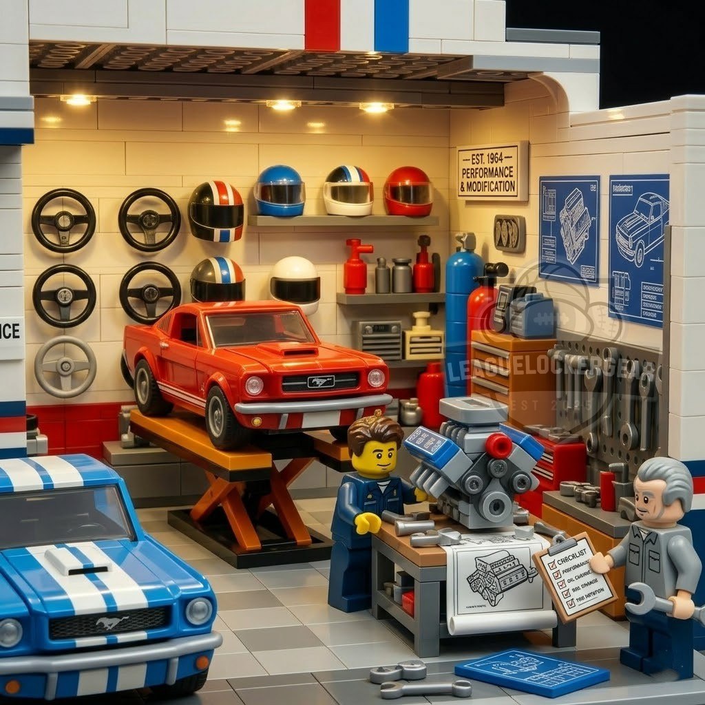 Ford Mustang 62th Anniversary Building Blocks Set
