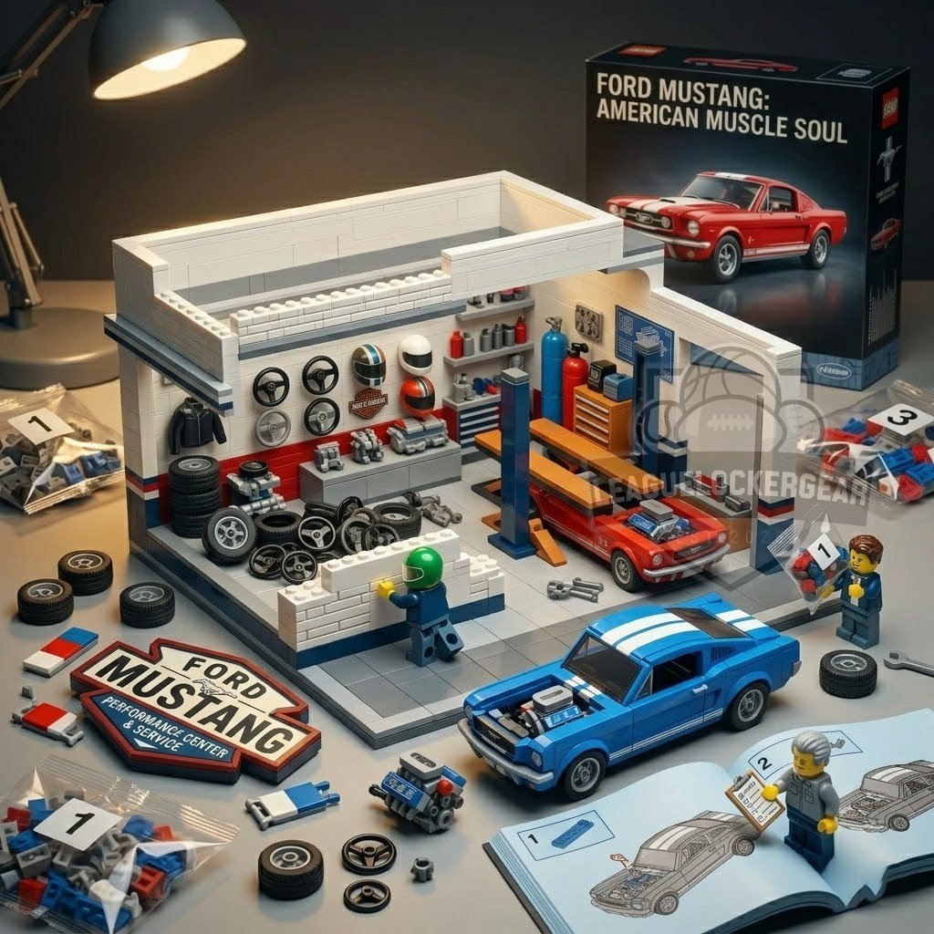 Ford Mustang 62th Anniversary Building Blocks Set