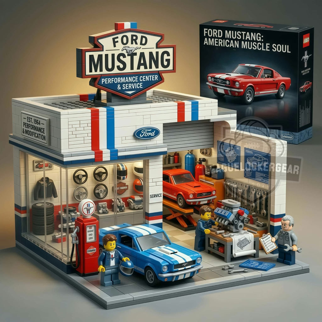 Ford Mustang 62th Anniversary Building Blocks Set
