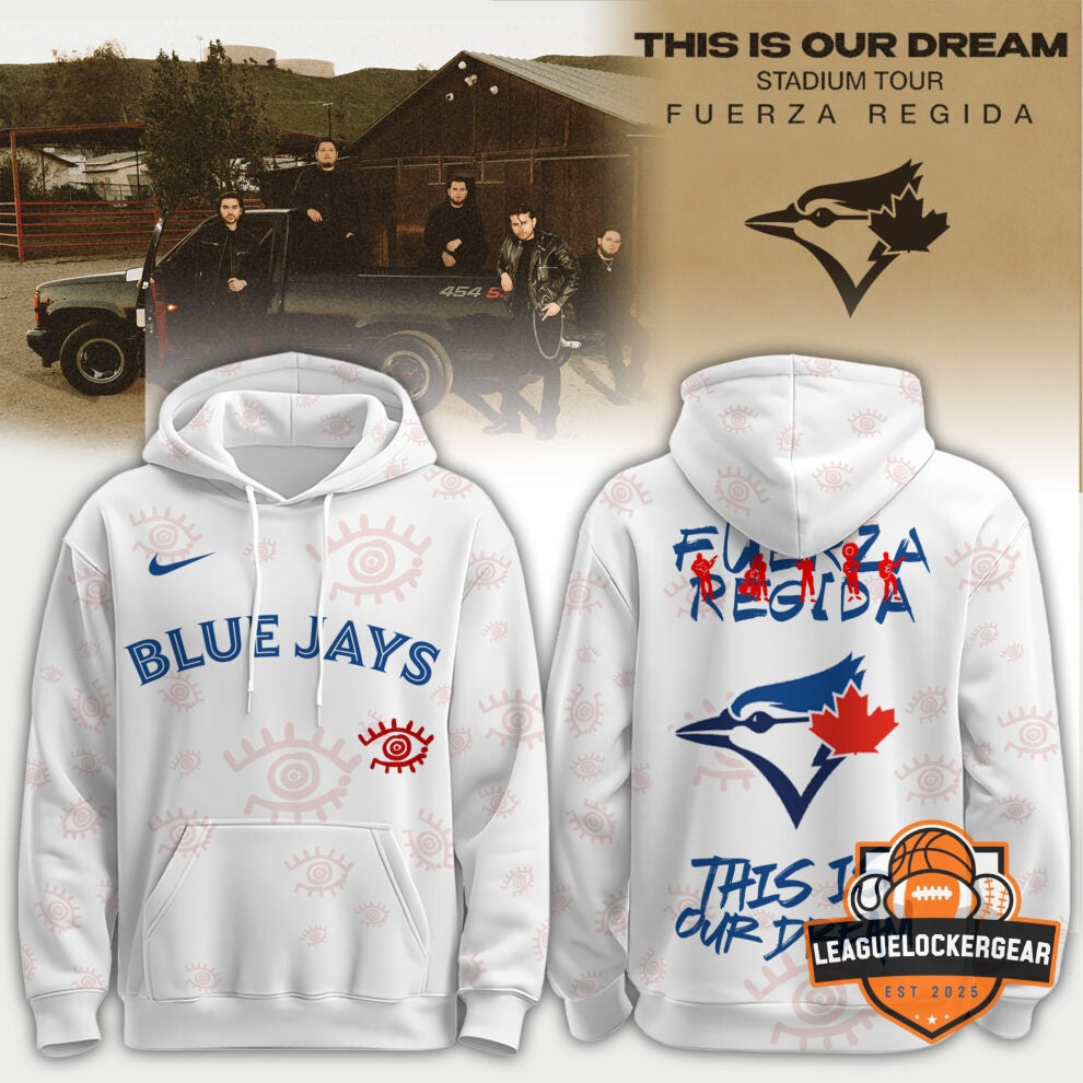 MLB x Fuerza Regida This Is Our Dream Stadium Tour Hoodie