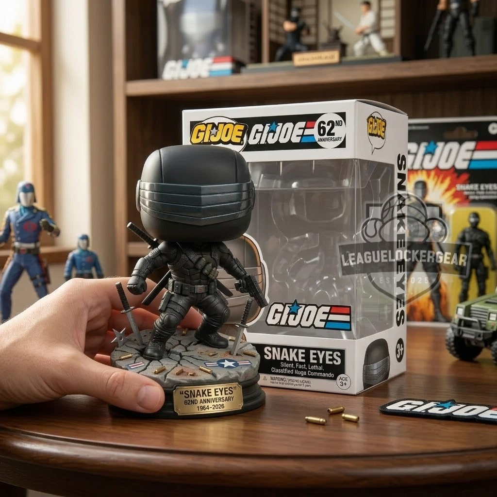 G.I. Joe Snake Eyes 62nd Anniversary Vinyl Figurine