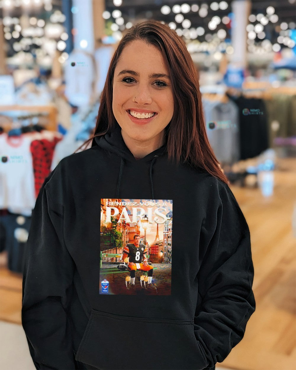 Aaron Rodgers Pittsburgh Steelers Rendez Vous A Paris NFL Game 2026 shirt