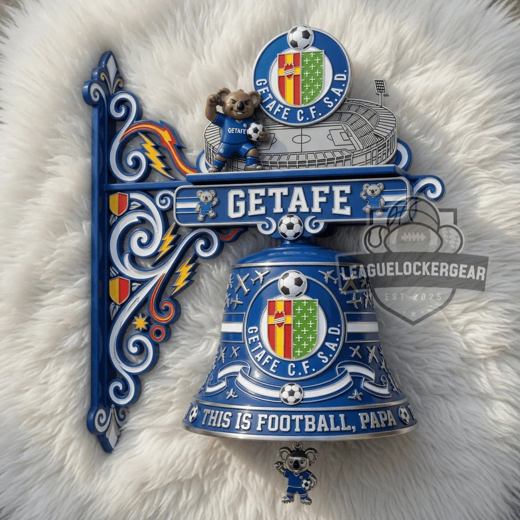 Getafe Koala Mascot This Is Football Papa Decorative Wall Bell