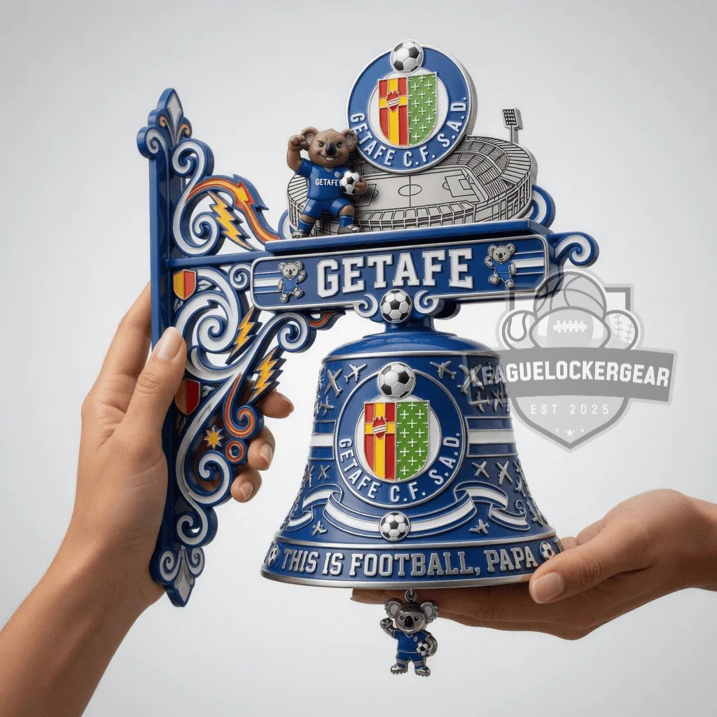 Getafe Koala Mascot This Is Football Papa Decorative Wall Bell
