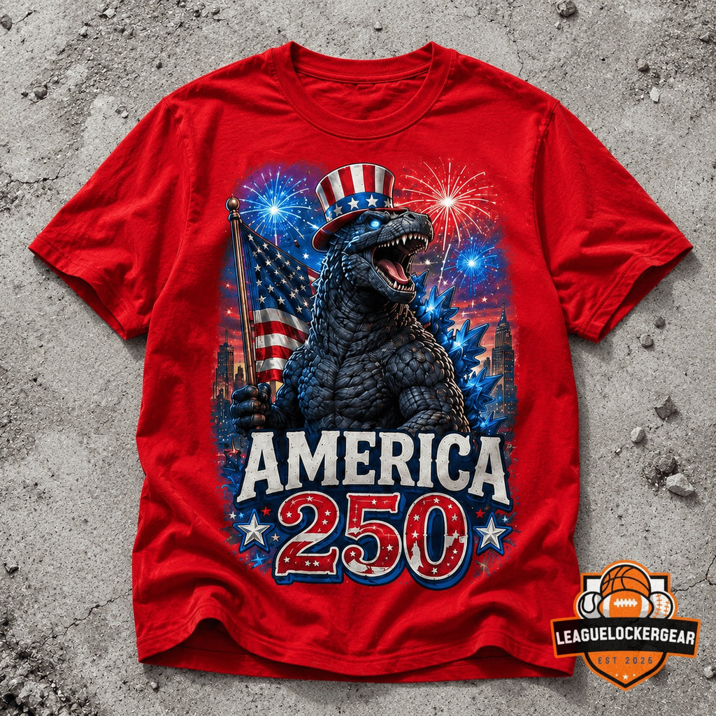 Godzilla America 250 Years of Freedom T-Shirt