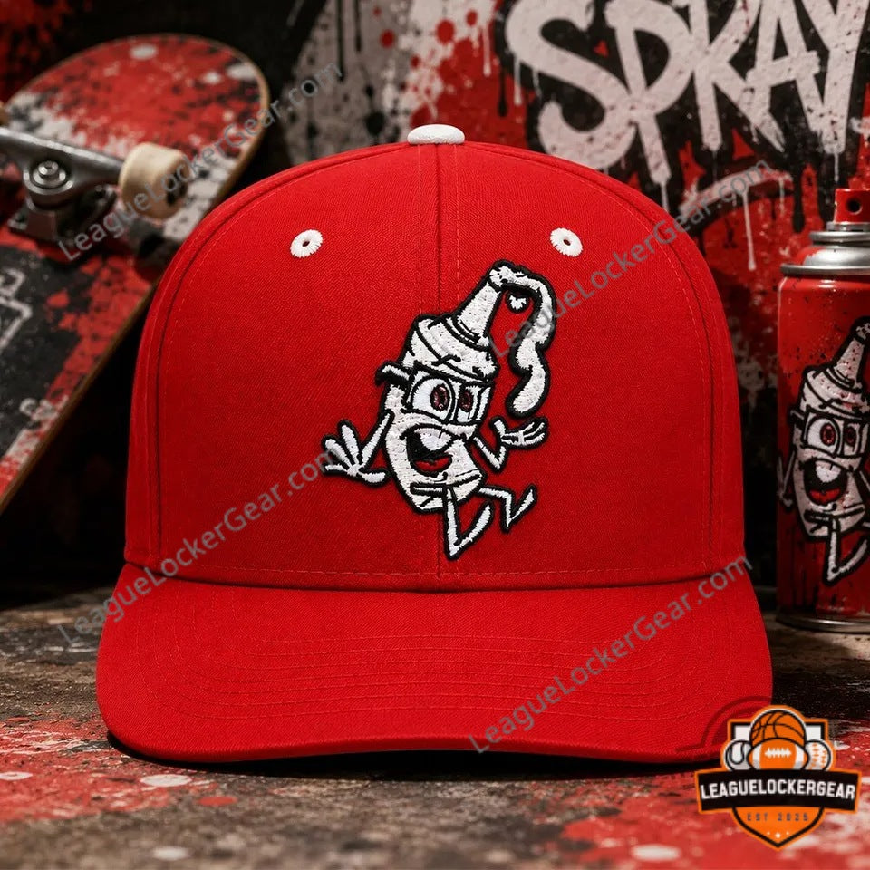 Rocket City Trash Pandas White Sauce Hat Cap