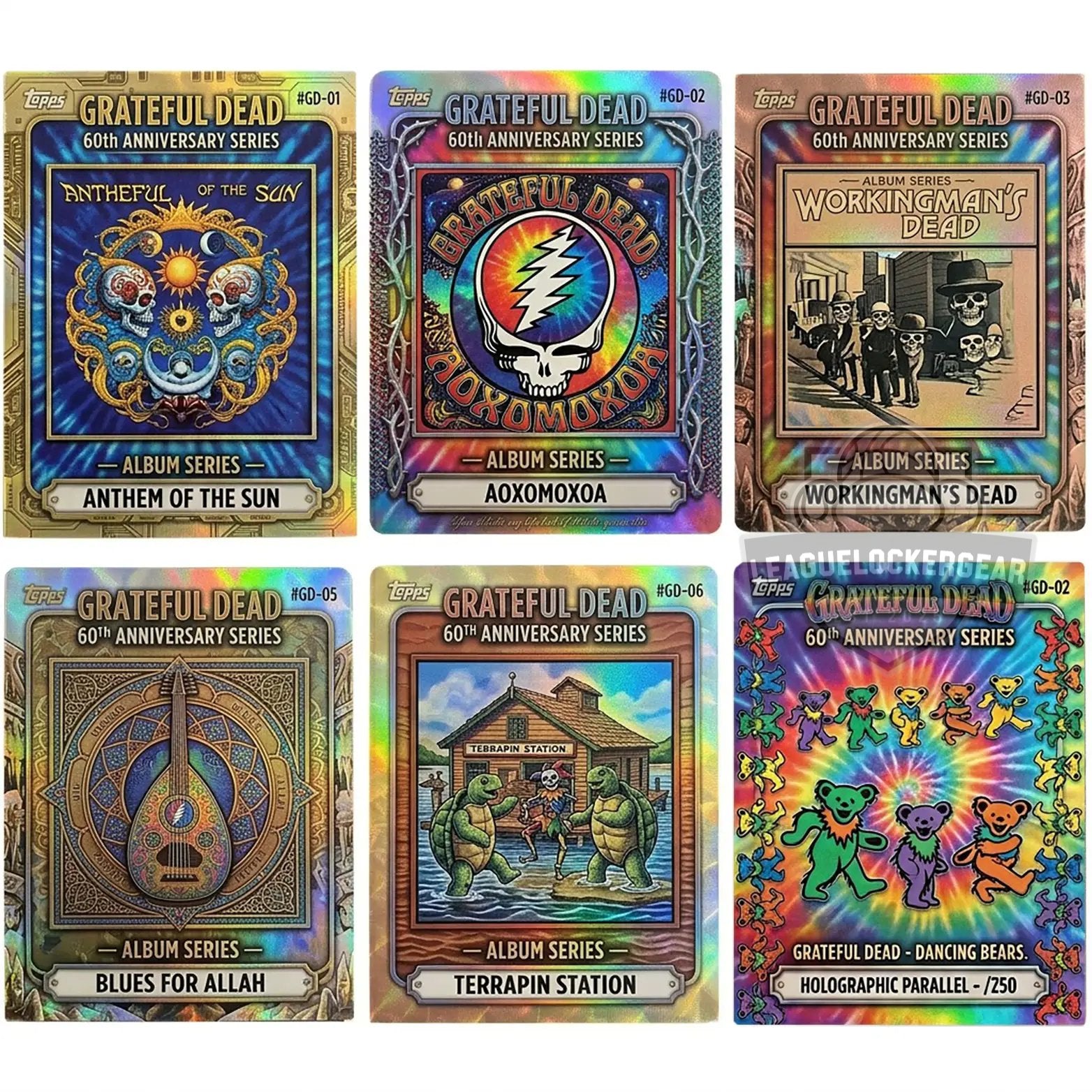 Grateful Dead 60th Anniversary Collector’s Trading Cards