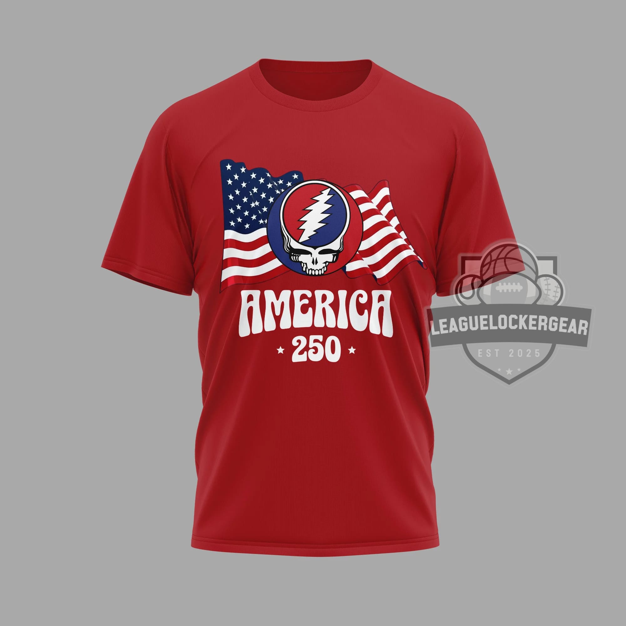 Grateful Dead America 250 Years of Freedom Patriotic T-Shirt