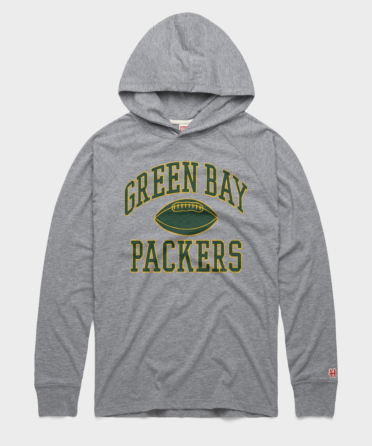 Green Bay Packers Gridiron Lightweight Hoodie