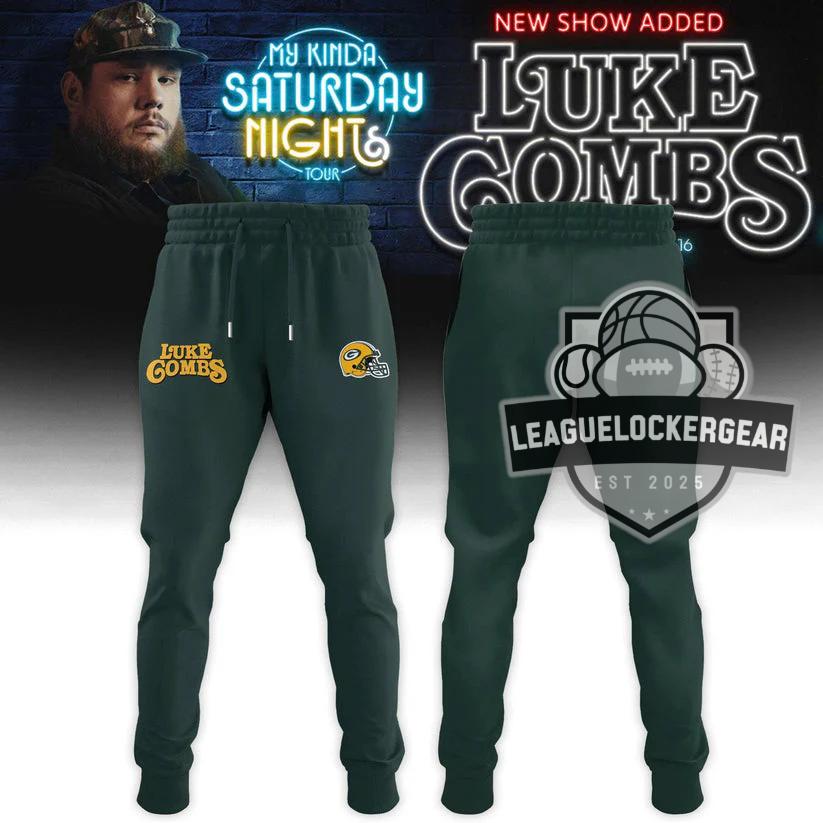 Green Bay Packers Luke Combs My Kinda Saturday Night Tour Lambeau Field May 15-16 2020 T-Shirt