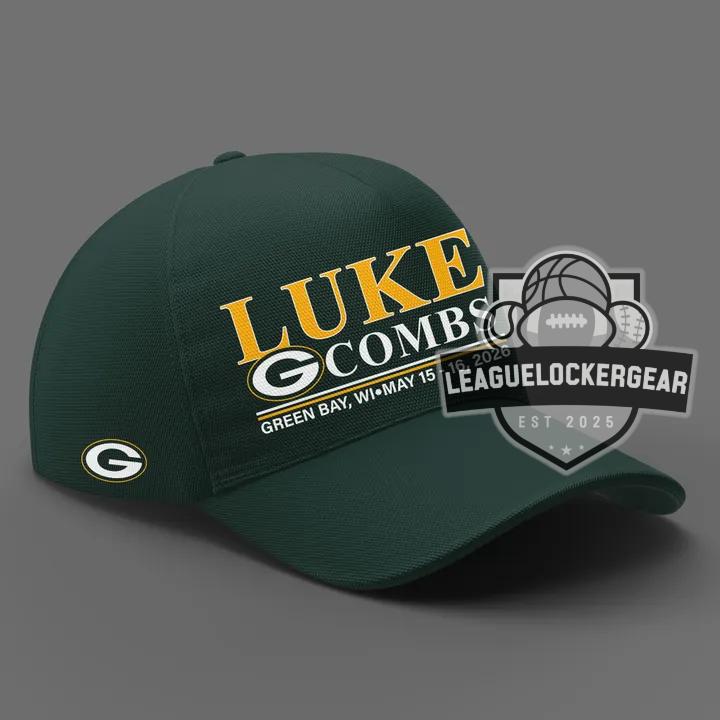 Green Bay Packers Luke Combs My Kinda Saturday Night Tour Lambeau Field May 15-16 2020 T-Shirt
